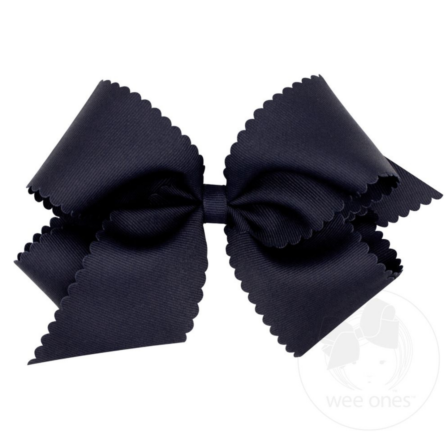 Wee Ones Scallop Bows - King