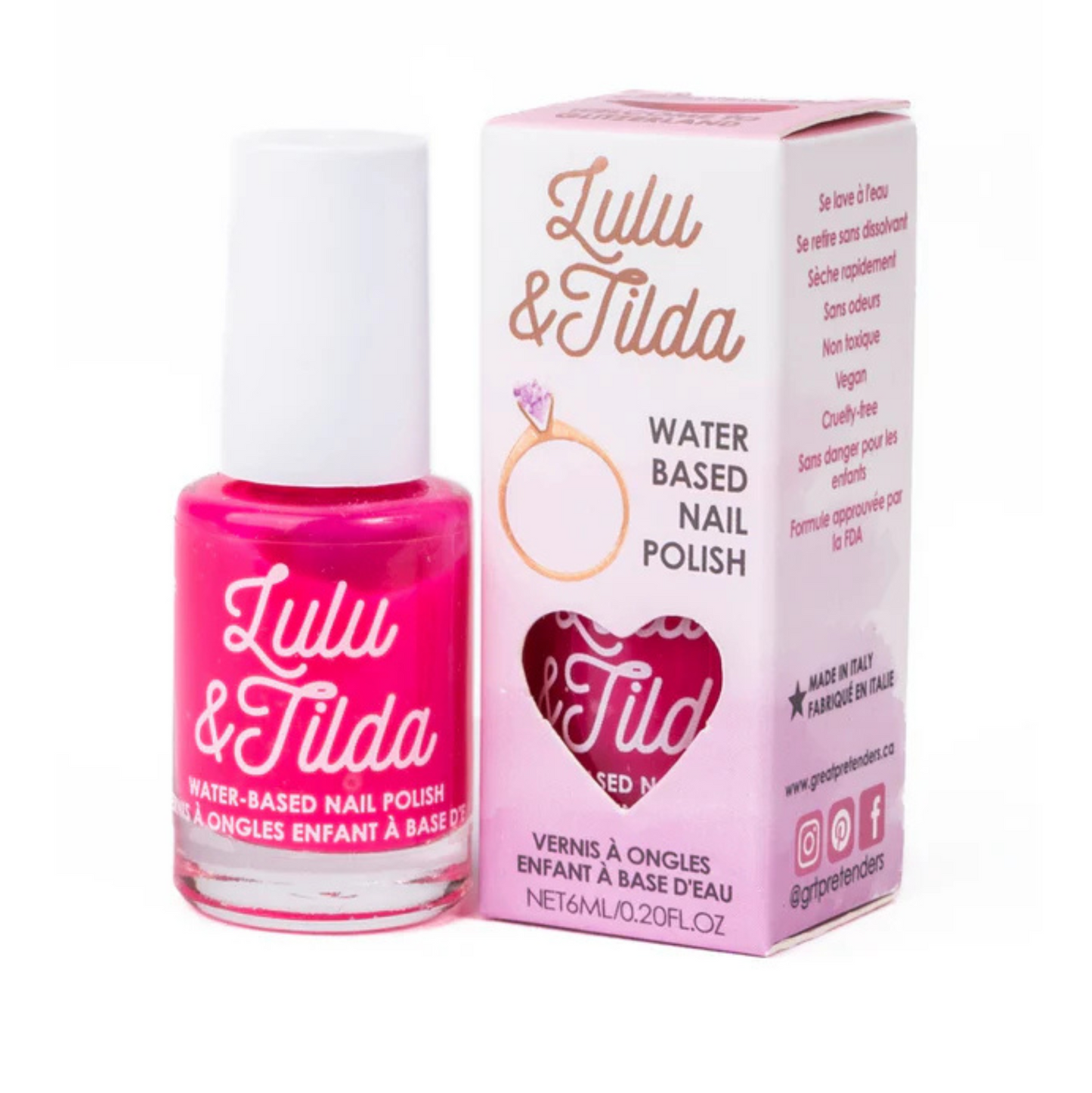 Lulu & Tilda Water-Based Nail Polish