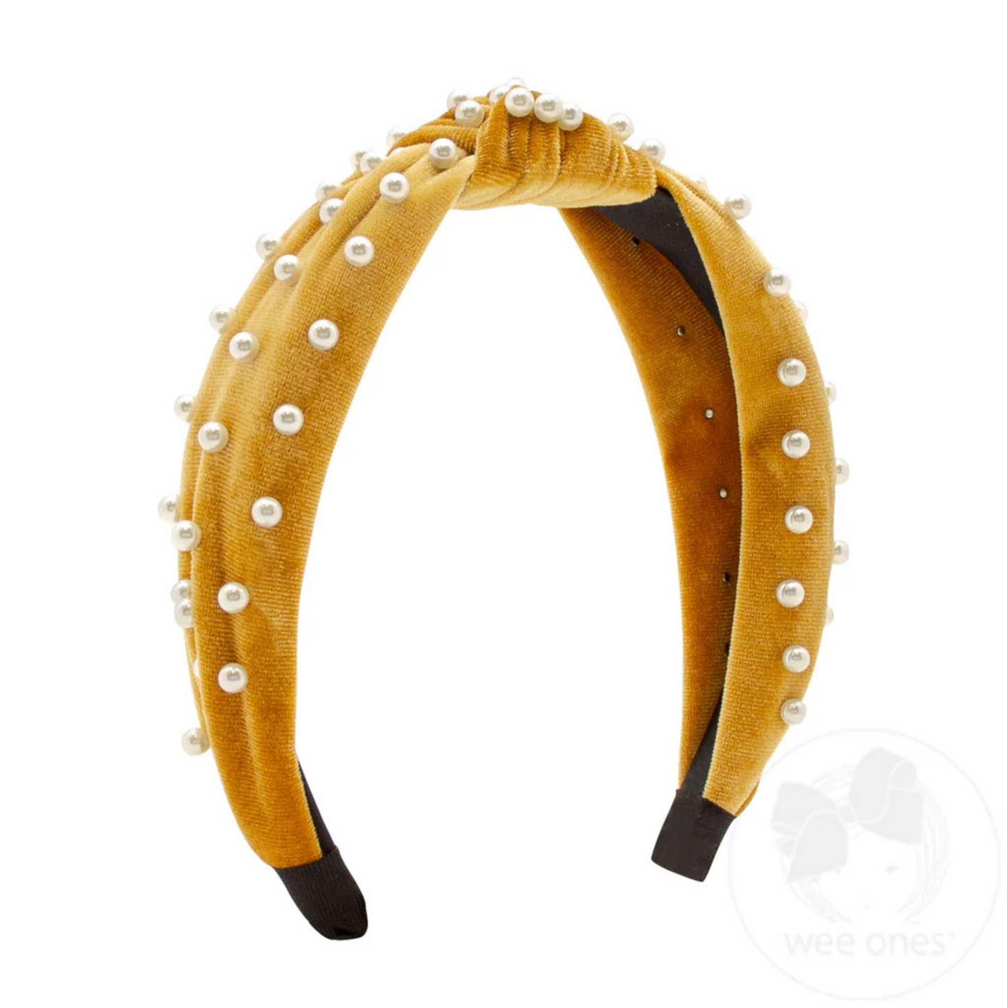 Wee Ones Velvet Pearl Headband