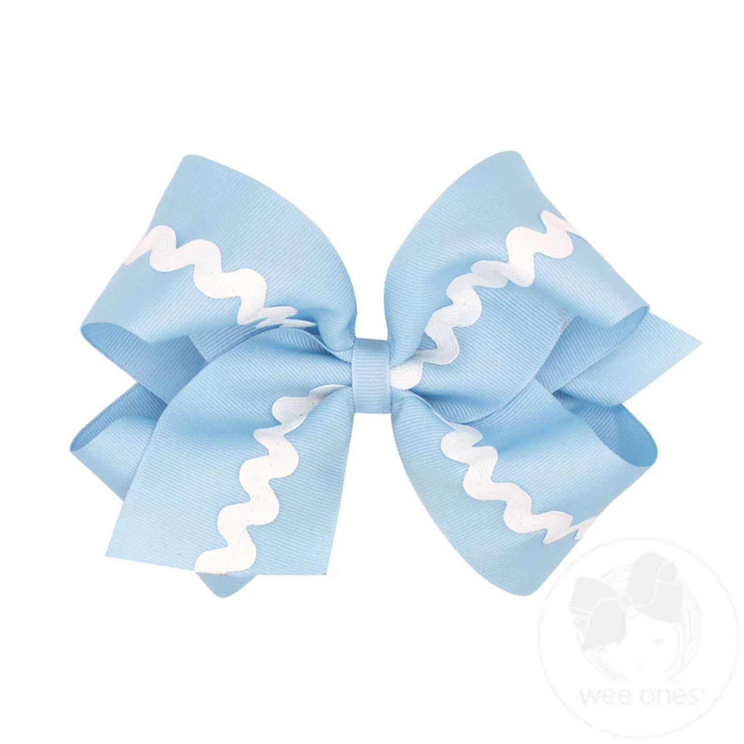 Wee Ones RicRac Lined Bow - King