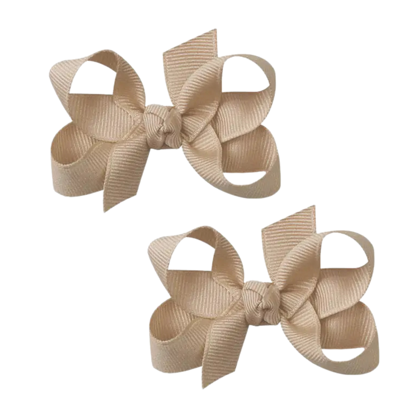 Beyond Creations Small Pigtail Grosgrain Bows