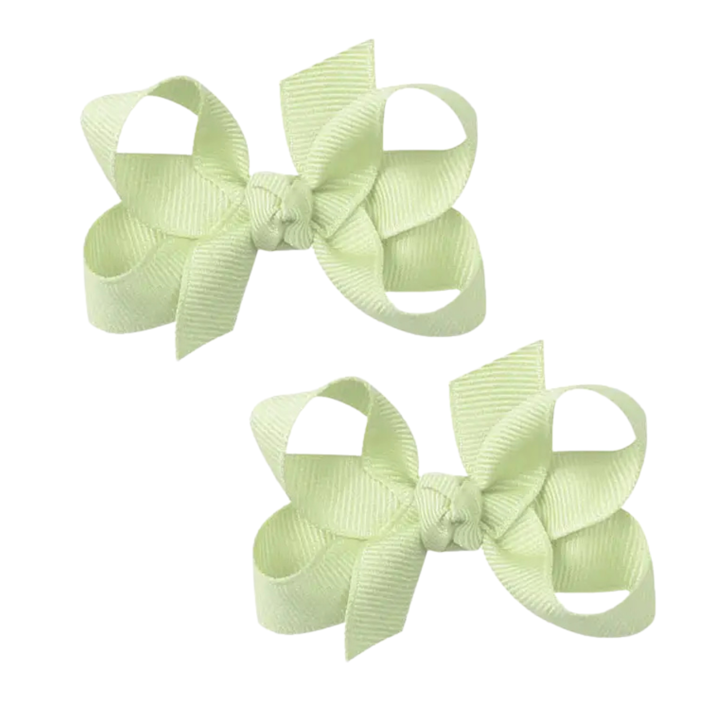 Beyond Creations Small Pigtail Grosgrain Bows