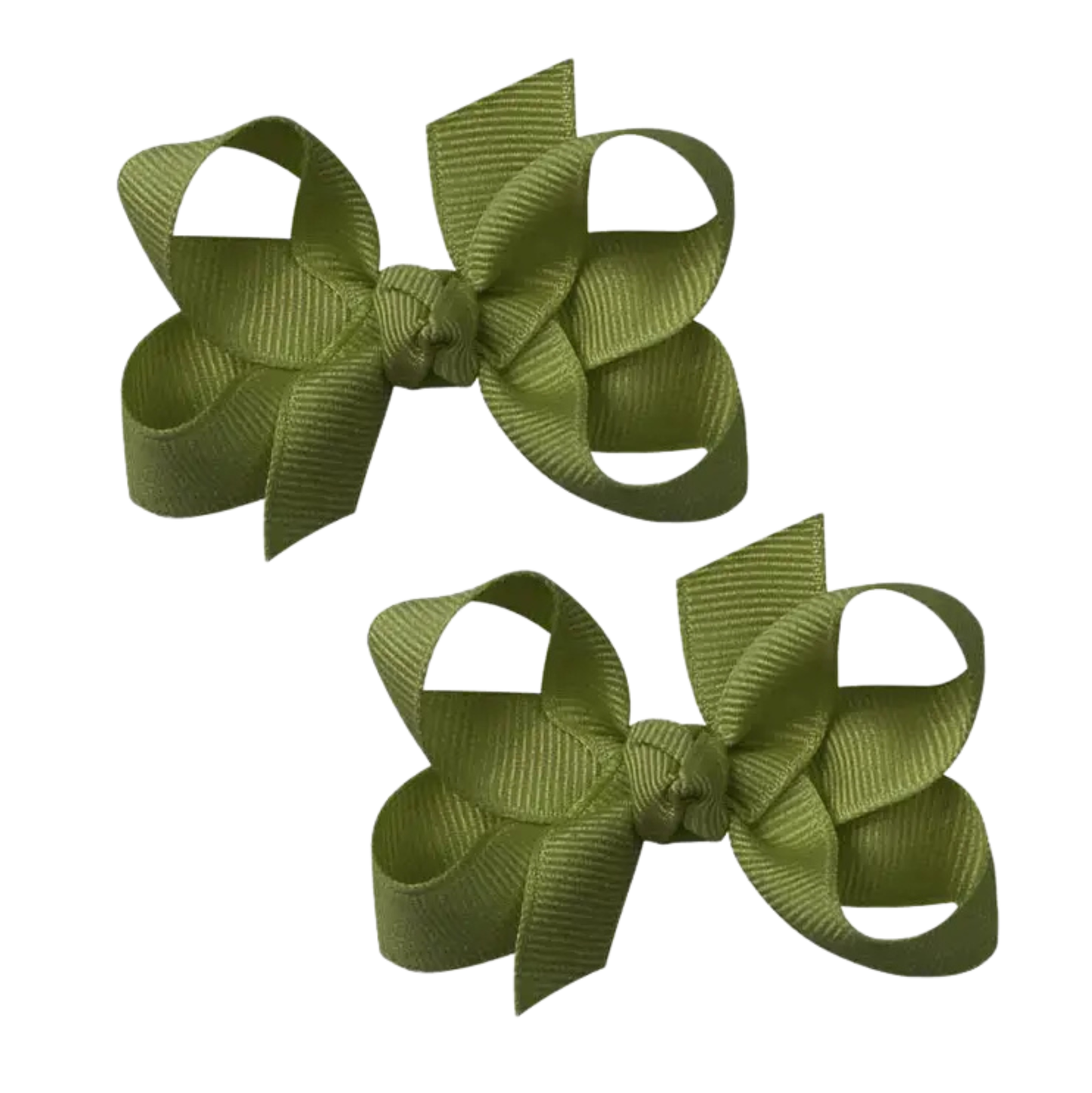 Beyond Creations Small Pigtail Grosgrain Bows