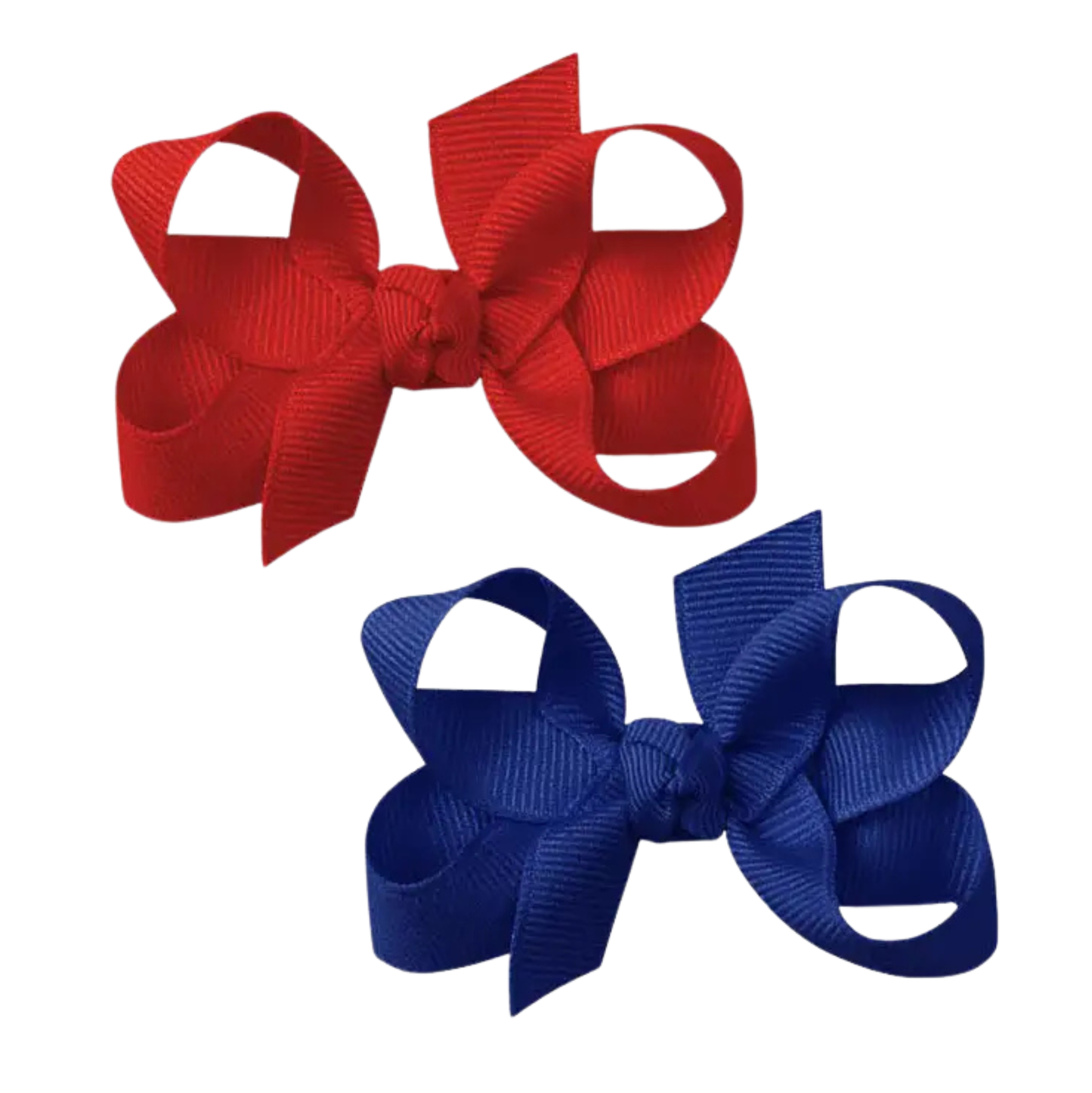 Beyond Creations Small Pigtail Grosgrain Bows