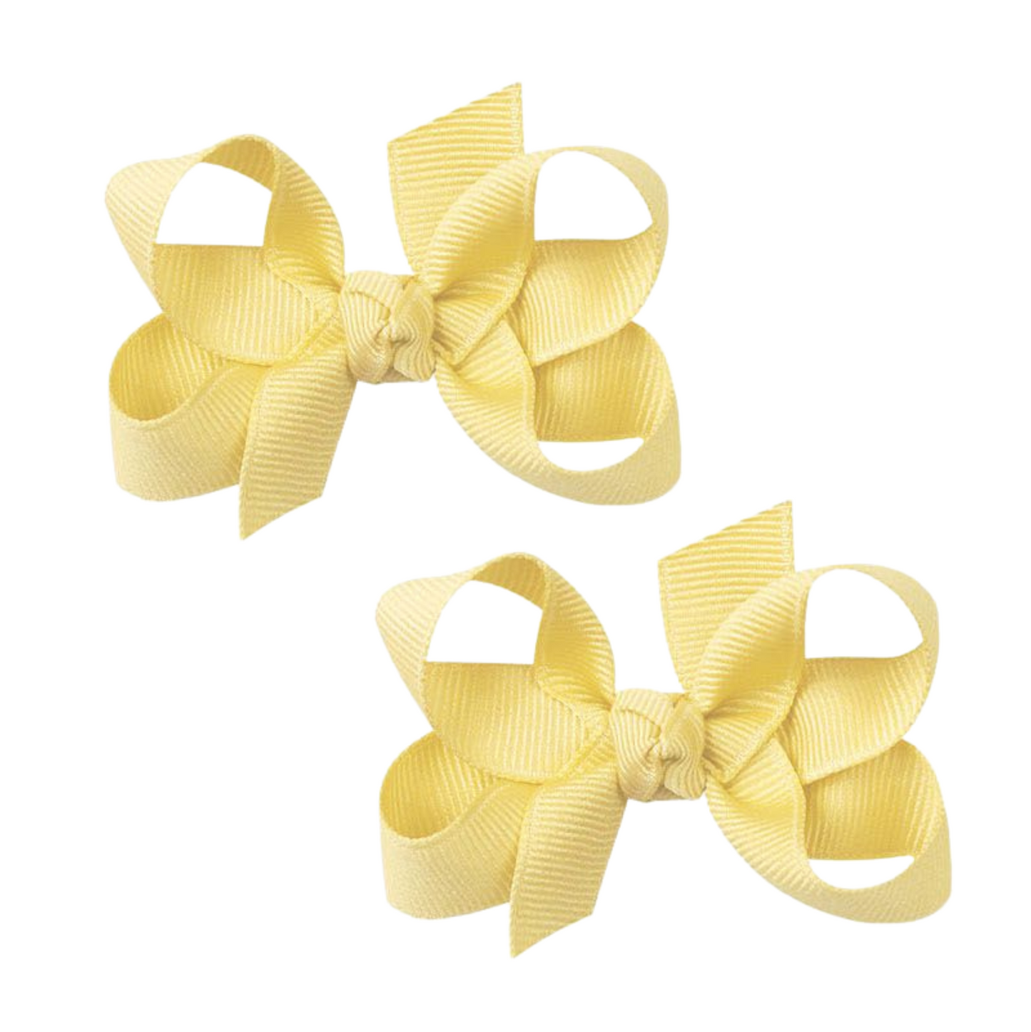 Beyond Creations Small Pigtail Grosgrain Bows