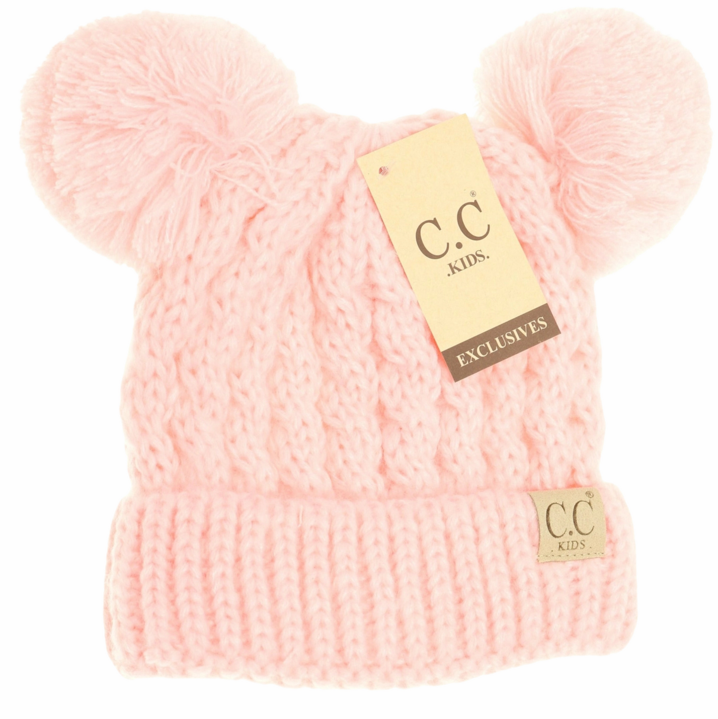 C.C. Beanie Kids Double Pom