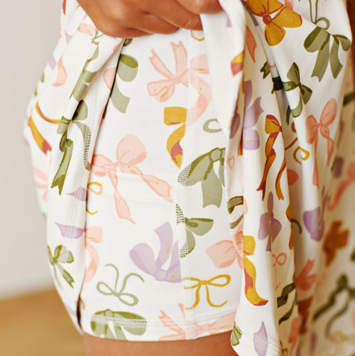 Swoon Active Bow Collar Tennis Dress