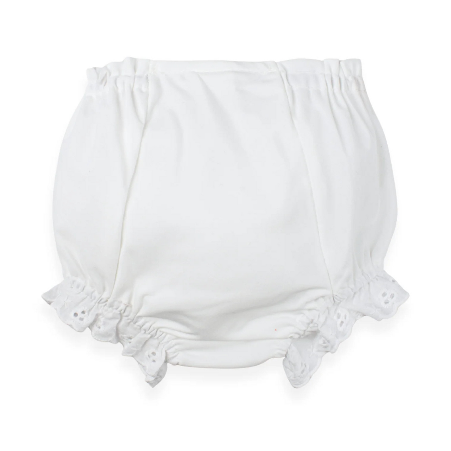Paty White Eyelet Lace Diaper Cover