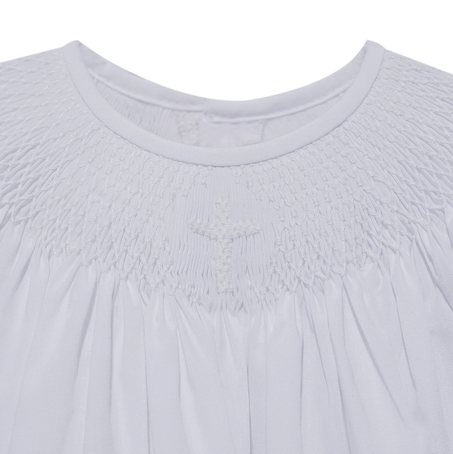 Baby Sen White Cross Georgia Dress