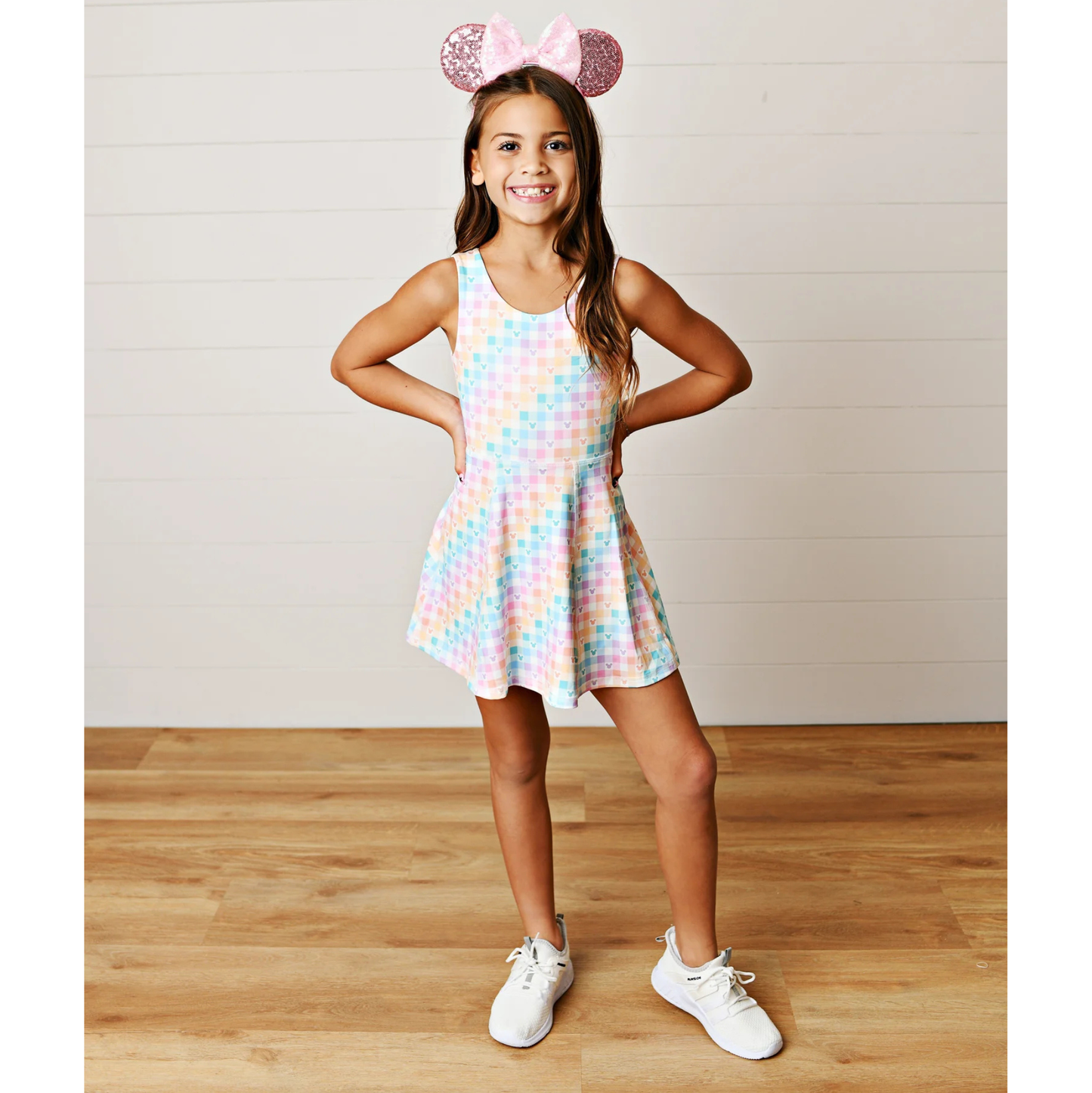 Swoon Active Gingham Mouse Dress