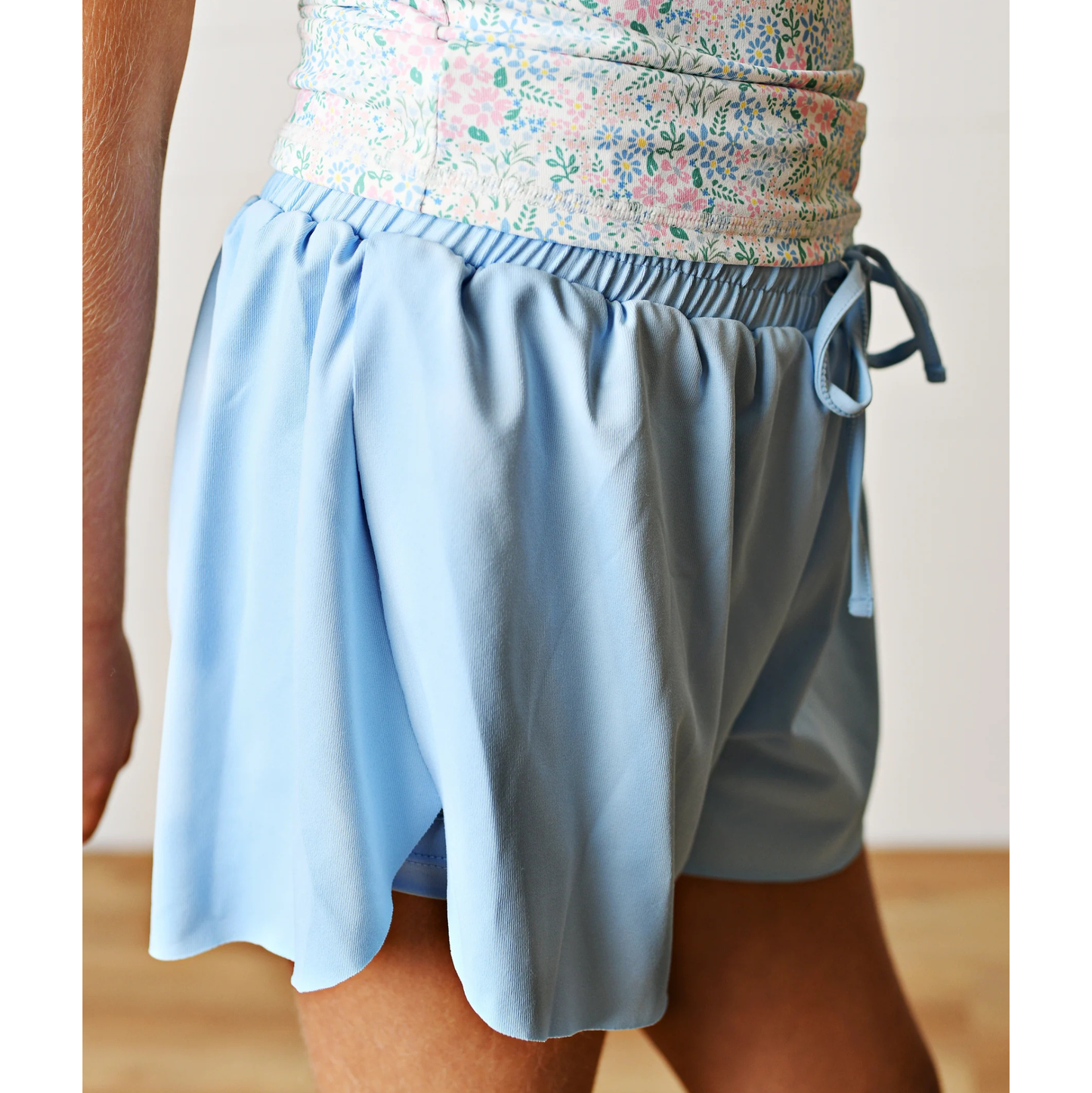Swoon Active Blue Butterfly Shortie