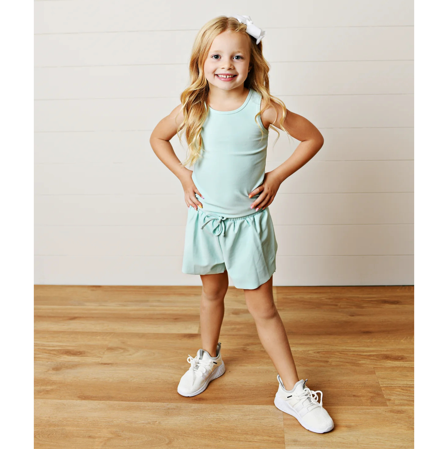Swoon Active Aqua Butterfly Shortie
