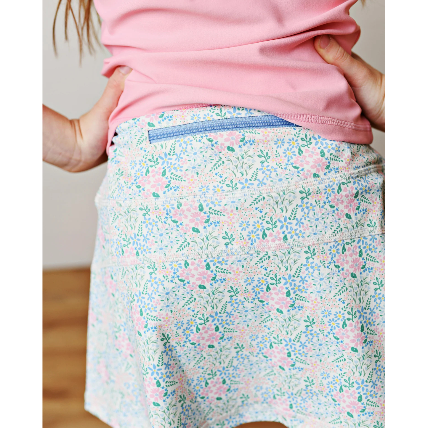 Swoon Active Ditsy Bloom Tennis Skirt