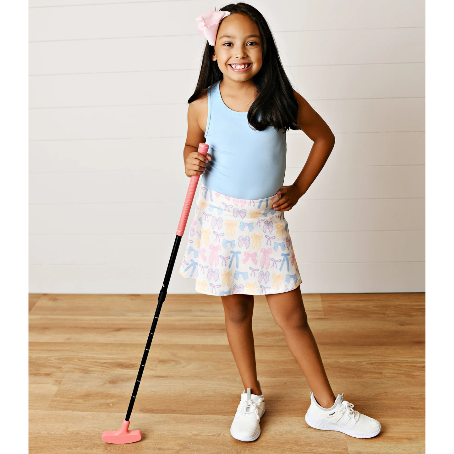 Swoon Active Spring Bows Tennis Skirt