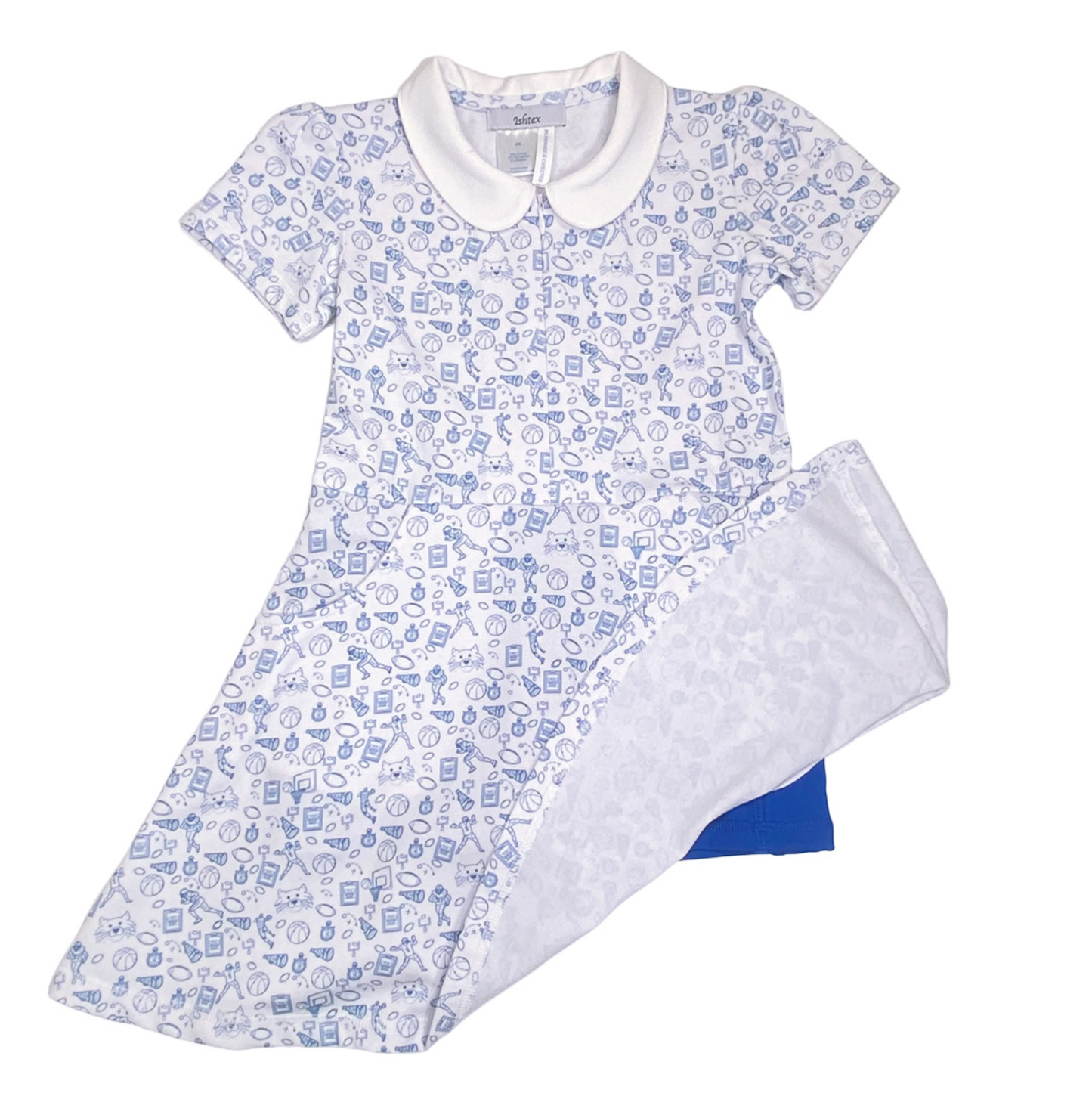 Ishtex Royal Blue Active Dress
