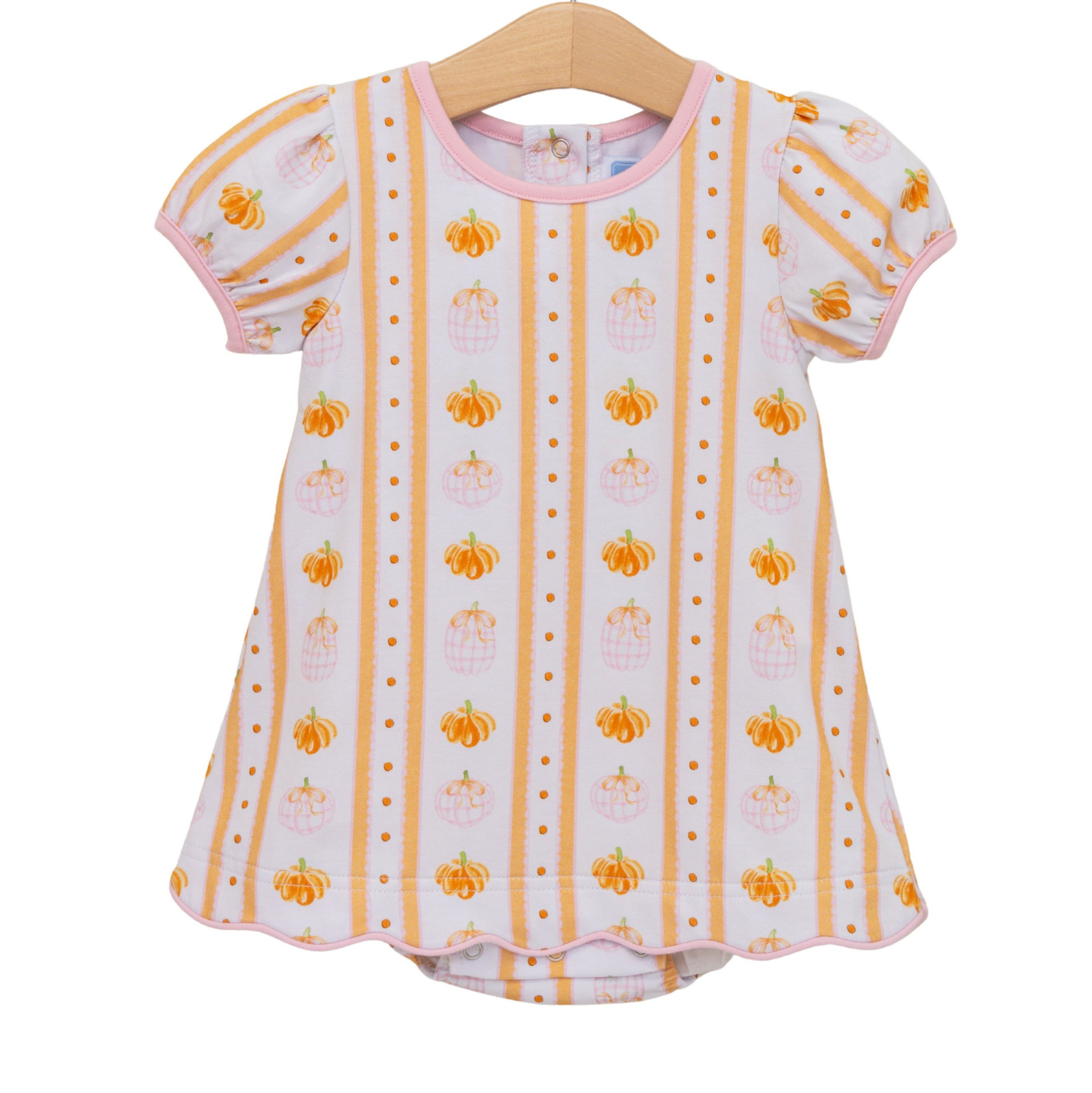 Trotter St. Pumpkin Patch Scalloped Bubble