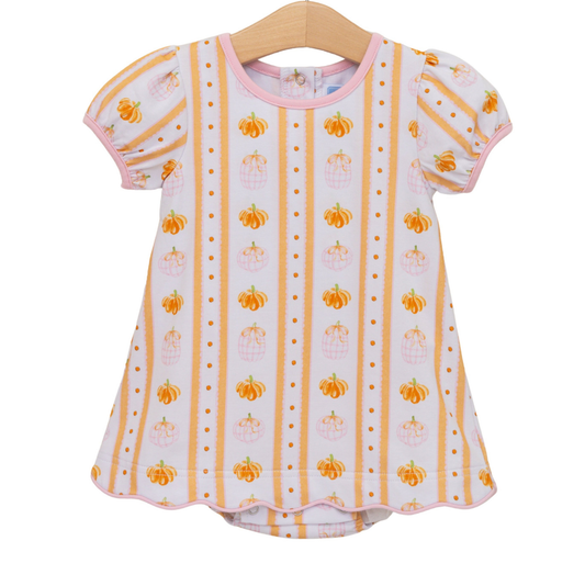 Trotter St. Pumpkin Patch Scalloped Bubble