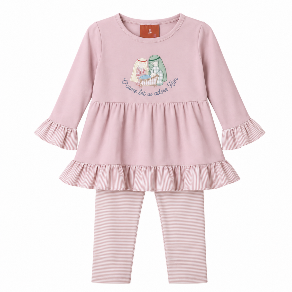 Millie Jay Nativity Applique Legging Set