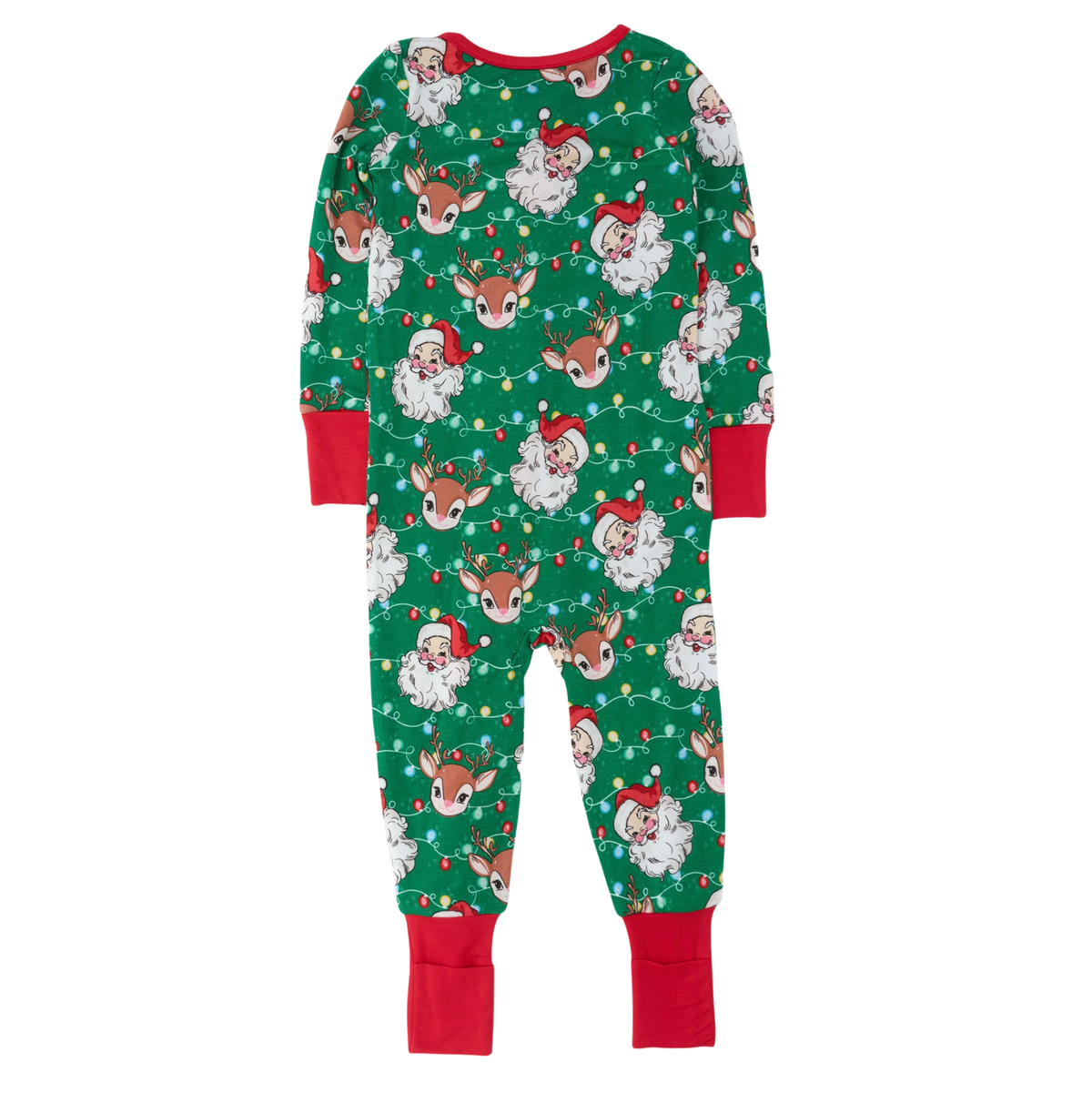 Softsnooze Up On the Housetop Convertible One Piece Pajama