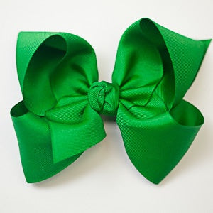 Beyond Creation Grosgrain Bow Emerald