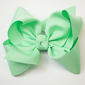 Beyond Creation Grosgrain Bow Mint