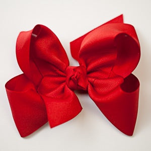 Beyond Creation Grosgrain Bow Red