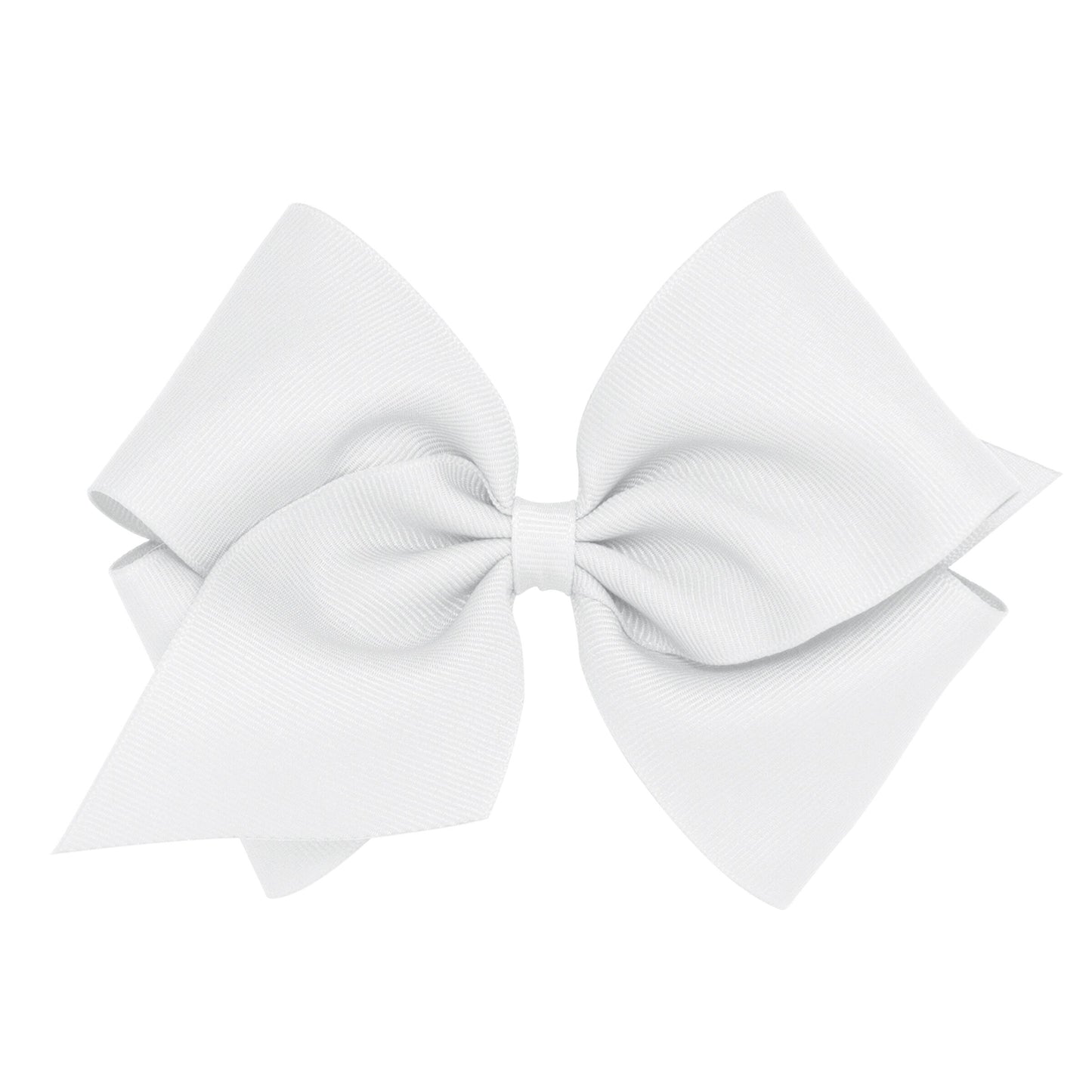 Wee Ones Grosgrain Bow White