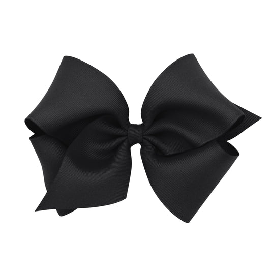 Wee Ones Grosgrain Bow Black