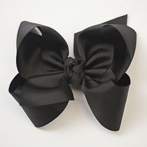 Beyond Creation Grosgrain Bow Black