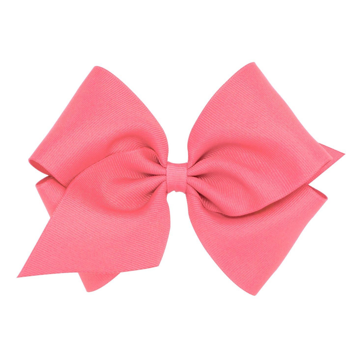 Wee Ones Grosgrain Bow Coral Rose