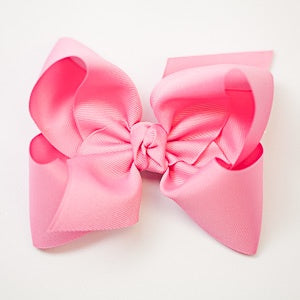 Beyond Creation Grosgrain Bow Hot Pink