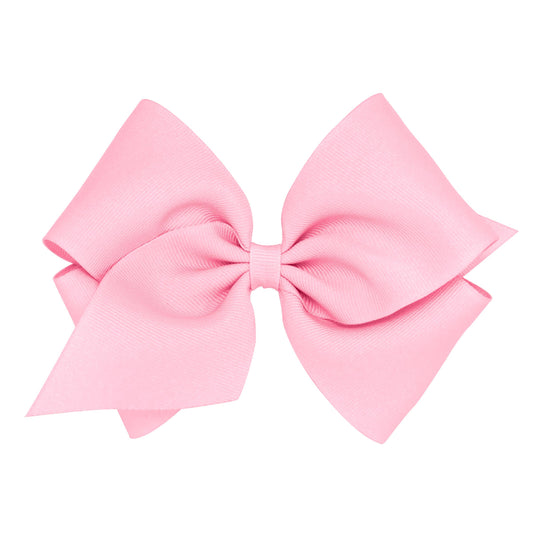 Wee Ones Grosgrain Bow Pearl Pink