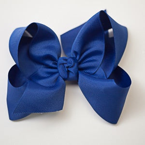 Beyond Creation Grosgrain Bow Royal Blue