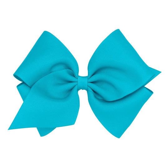 Wee Ones Grosgrain Bow New Turquoise