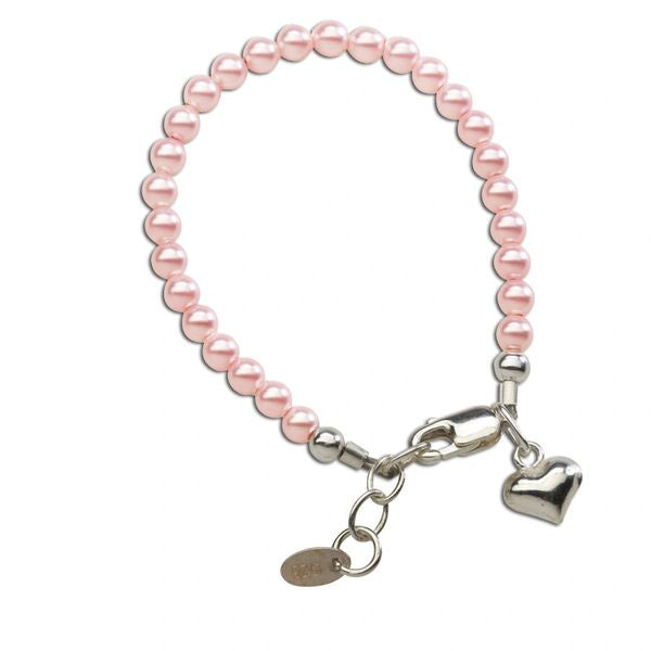 Cherished Moments Sterling Silver Bracelet Serenity 2 Pink