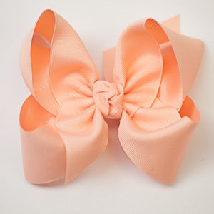 Beyond Creation Grosgrain Bow Light Coral