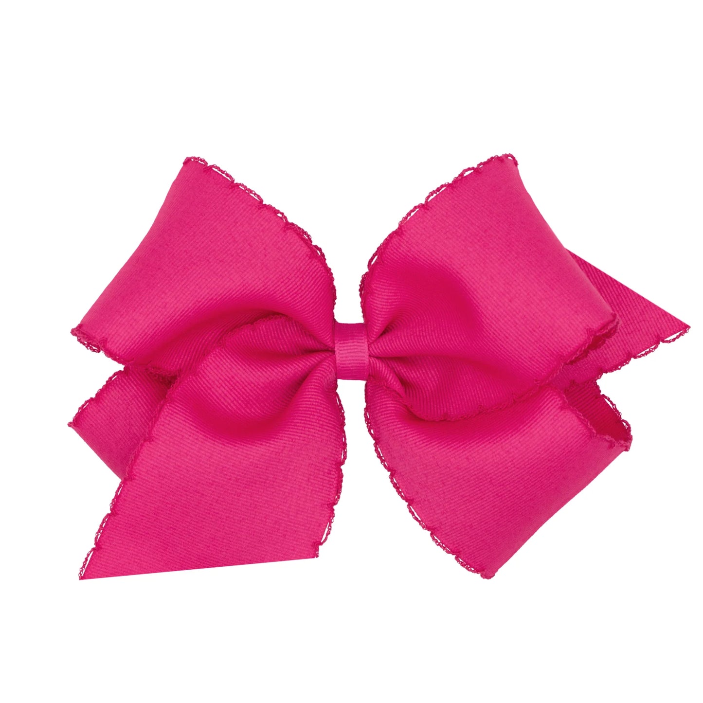 Wee Ones King Moonstitch Grosgrain Bow