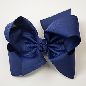 Beyond Creation Grosgrain Bow Navy