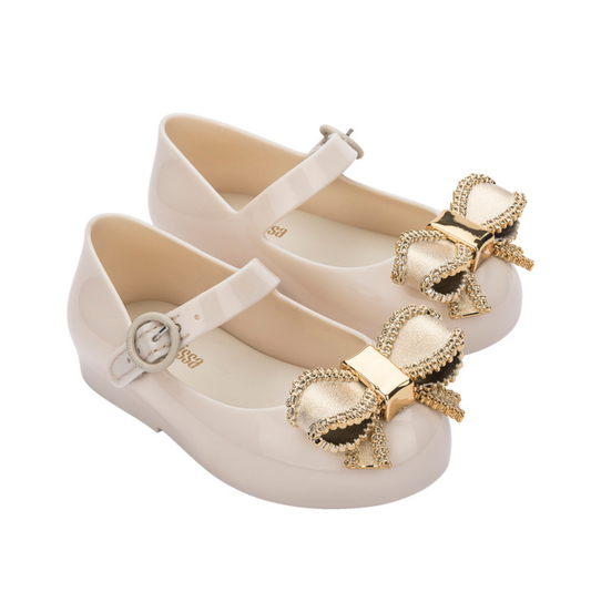 Mini Melissa Sweet Love Beige/Gold