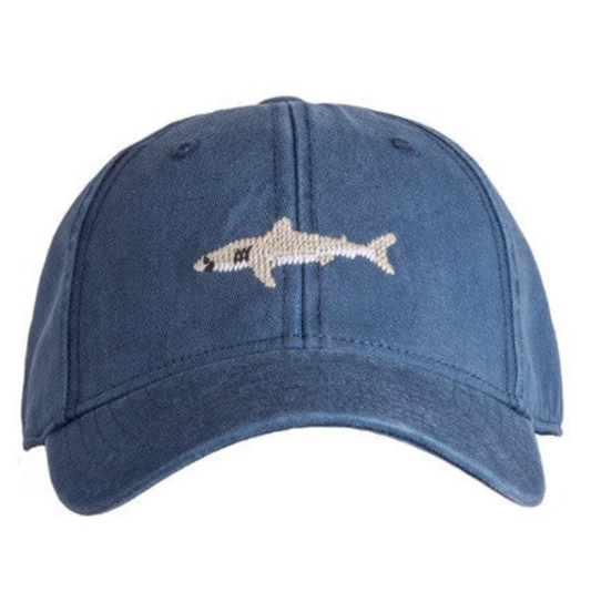 Harding Lane Navy Great White Shark Hat