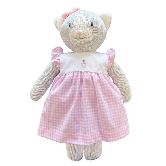 Petit Ami Pink Cat Doll