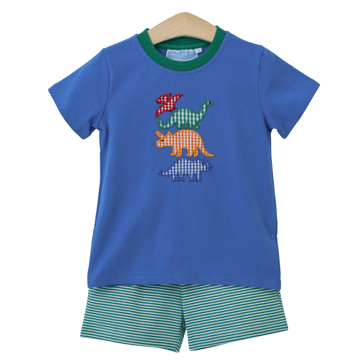 Trotter St. Dinosaur Short Set