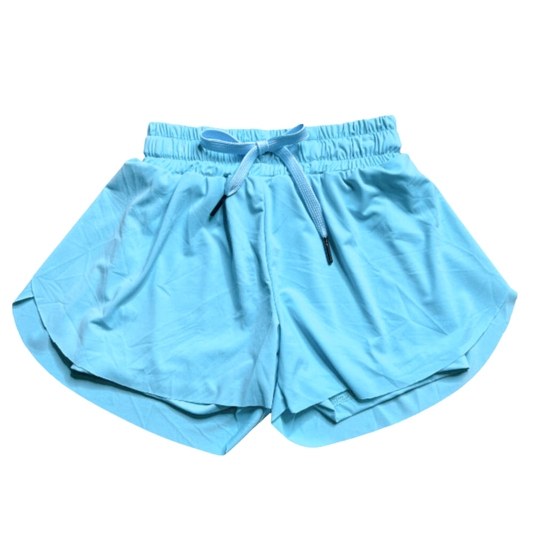 Belle Cher Light Blue Swing Shorts