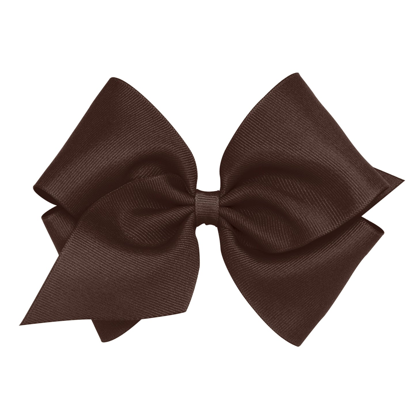 Wee Ones Grosgrain Bow Schiff Brown