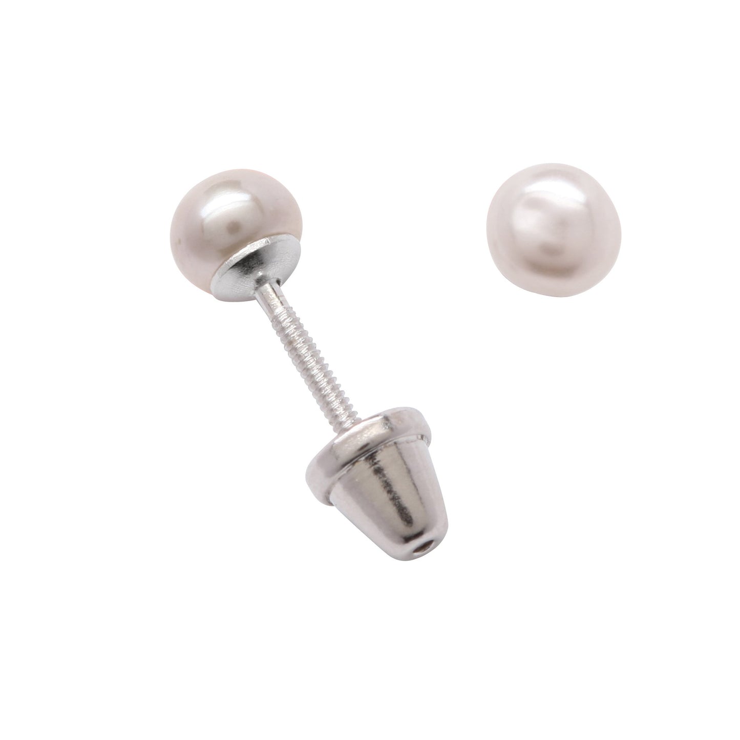 Cherished Moments Pearl White Earring