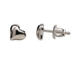 Cherished Moments Puff heart Earring