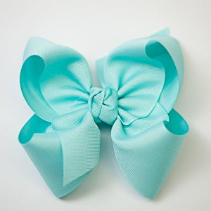 Beyond Creation Grosgrain Bow Aquamarine