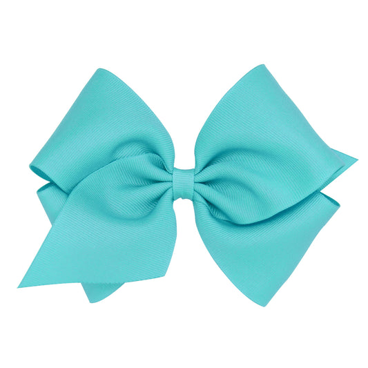 Wee Ones Grosgrain Bow Navajo Turquoise